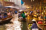 Floating market, Damnoen Saduak, Thailand